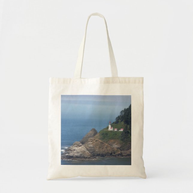 Bolso De Tela Faro de Oregon (Frente)