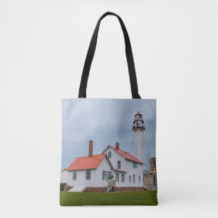 Bolso De Tela Faro de punto de ballena