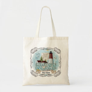 Bolso De Tela Faro de Rhode Island