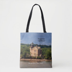 Bolso De Tela Faro de Saugerties por todas partes