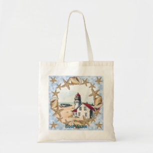 Bolso De Tela Faro de Seashell