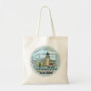 Bolso De Tela Faro de Washington