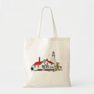 BOLSO DE TELA FARO DE WHITEFISH POINT, MICHIGAN