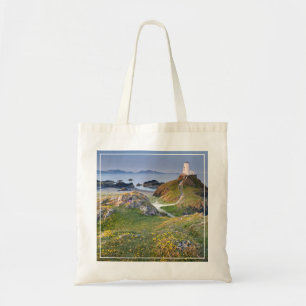 Bolso De Tela Faro del Mawr de Twr en la isla de Llanddwyn