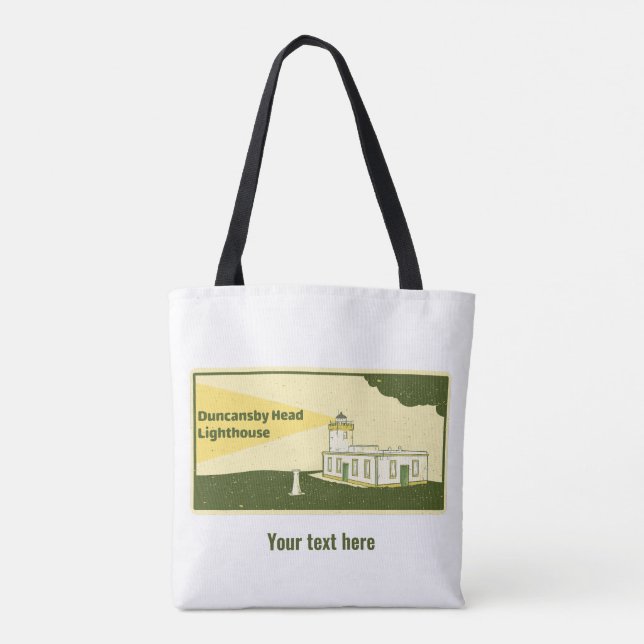 Bolso De Tela Faro Duncansby Head (Reverso)