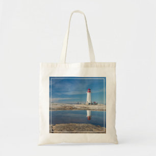 Bolso De Tela Faro el Canadá de la ensenada de Peggy