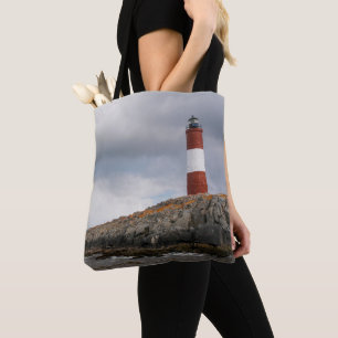 Bolso De Tela Faro En El Canal De Beagle