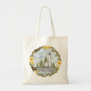 Bolso De Tela Faro Floral de Alabama
