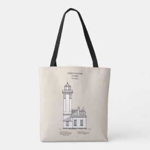 Bolso De Tela Faro Point Wilson - Washington - SBD