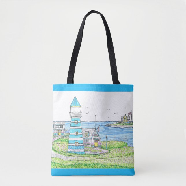 Bolso De Tela Faro Tote Bag (Anverso)