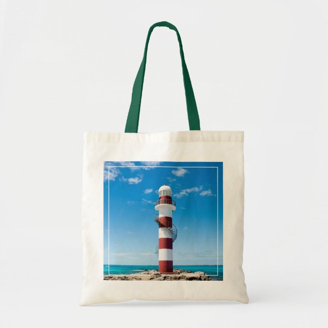 Bolso De Tela Faros | Cancun Quintana Roo México (Frente)