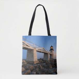Bolso De Tela Faros Faro Port Clyde Maine