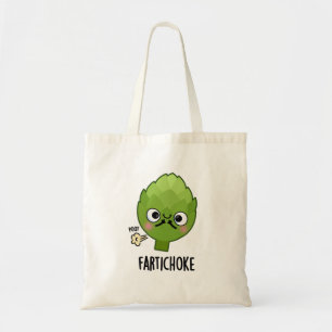 Bolso De Tela Fartichoke Funny Farting Artichoke Pun