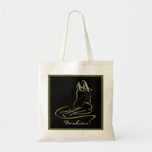 Bolso De Tela Fashion Woman Silhouette