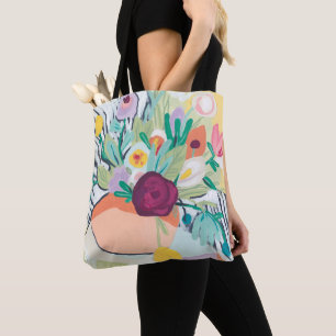 Bolso De Tela Fauvist Floral II