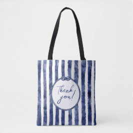 Bolso De Tela Favor de la boda náutica costera