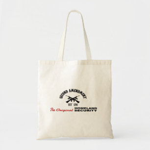 Bolso De Tela FAVORABLE ARMA: ENMIENDA ORIGINAL de la SEGURIDAD