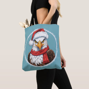 Bolso De Tela Favoritos Divertidos de Navidad de Animales - Águi