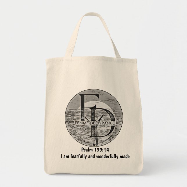 Bolso De Tela FD Tote Bag (Frente)