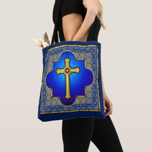 Bolso De Tela Fe, bendición, religión - mira hacia atrás