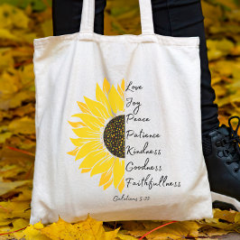 Bolso De Tela Fe del girasol