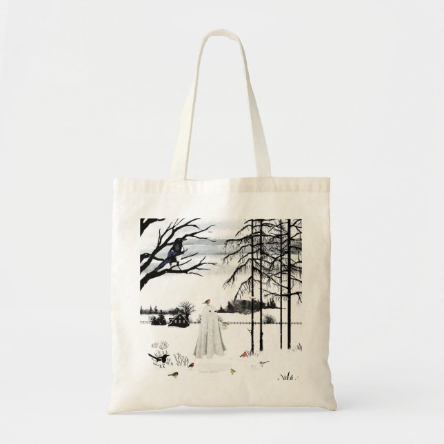 Bolso De Tela Feathered Friends (Frente)