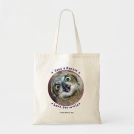 Bolso De Tela Feed A Raptor con Athena