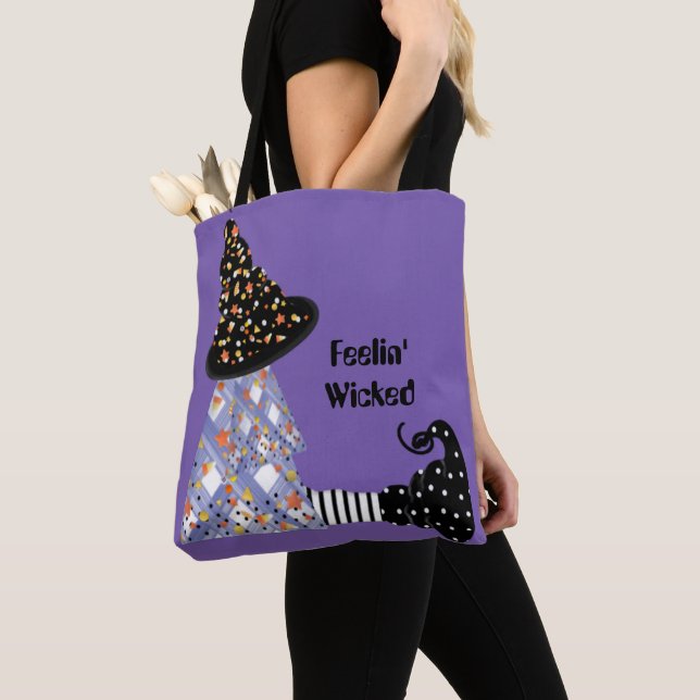 Bolso De Tela Feelin' Witch (Detalle)