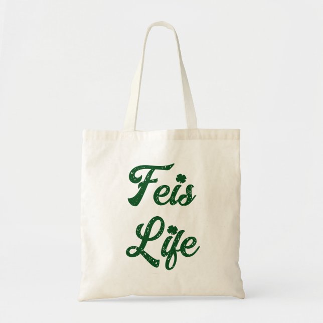 Bolso De Tela Feis Life Irish Dancer (Frente)