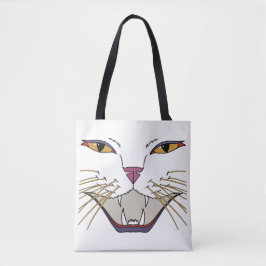 Bolso De Tela Feisty Cat Lover