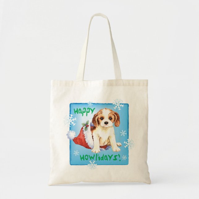 Bolso De Tela Felices Caballeros de Howliday (Frente)