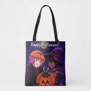 Bolso De Tela Felices disfraces de Halloween