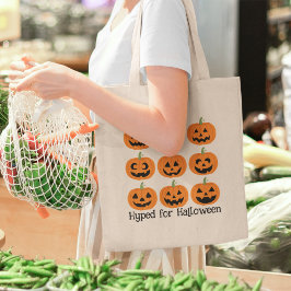 Bolso De Tela Felices linternas de Jack-O' marcadas para Hallowe