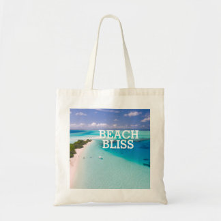 Bolso De Tela Felicidad de Playa Reutilizable