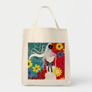 Bolso De Tela Felicidad Nupcial