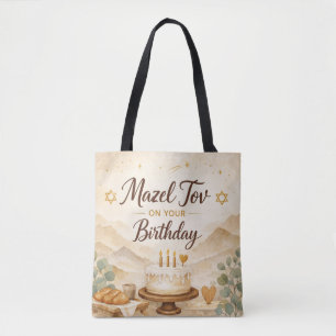 Bolso De Tela Felicidades en tu cumpleaños - Regalo de cumpleaño