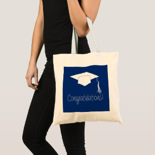 Bolso De Tela Felicidades por graduación