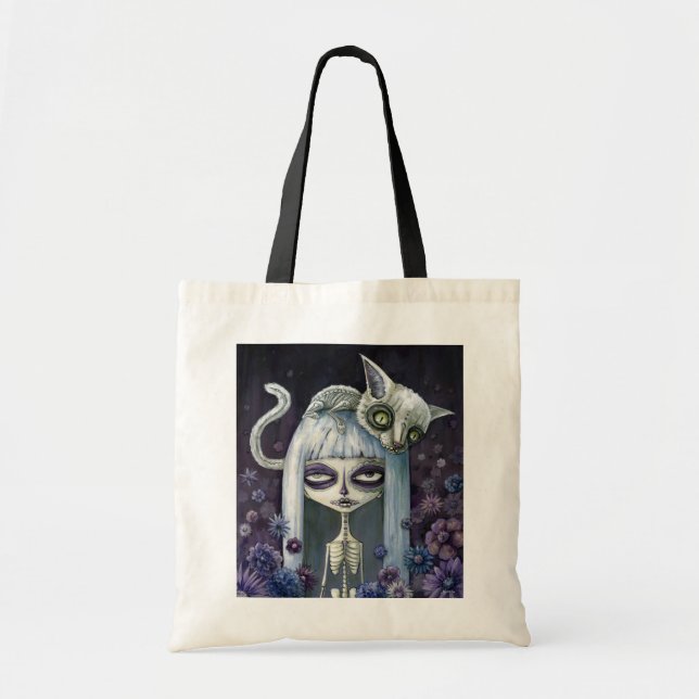 Bolso De Tela Felina de los muertos (Frente)