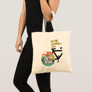 Bolso De Tela Feline Journey Joy