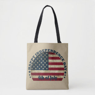 Bolso De Tela Feliz 4 de julio, día de la independencia