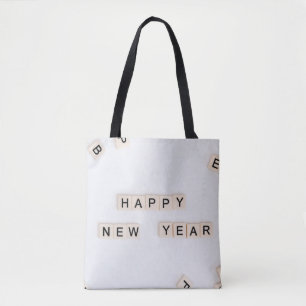 BOLSO DE TELA FELIZ AÑO NUEVO