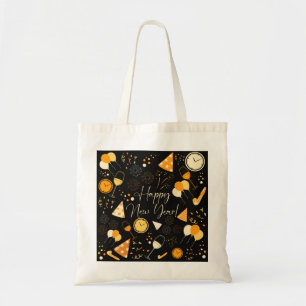 Bolso De Tela Feliz Año Nuevo