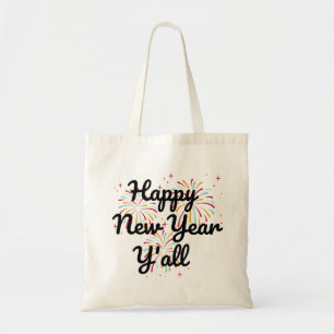 Bolso De Tela Feliz Año Nuevo