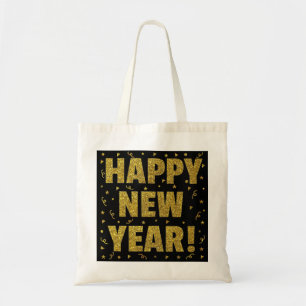 Bolso De Tela Feliz Año Nuevo