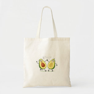 Bolso De Tela Feliz baile de aguacate