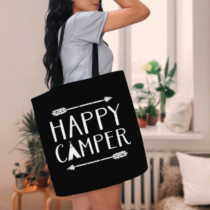 Bolso De Tela Feliz Camper Color editable