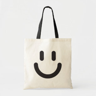 Bolso De Tela Feliz cara triste
