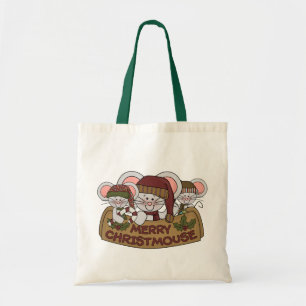 Bolso De Tela Feliz Christmouse