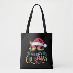 Bolso De Tela Feliz Cruisemas 2024 Navidad Santa Reno