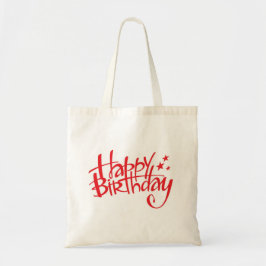Bolso De Tela Feliz cumpleaños